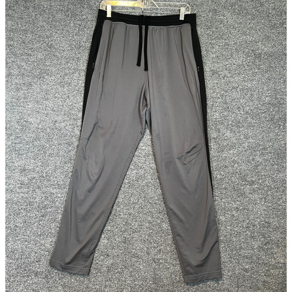 Under Armour Pants Mens Large Gray Sweatpants Athleisure Tapered Casual - Picture 1 of 10